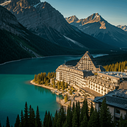 Luxury mountain resort
